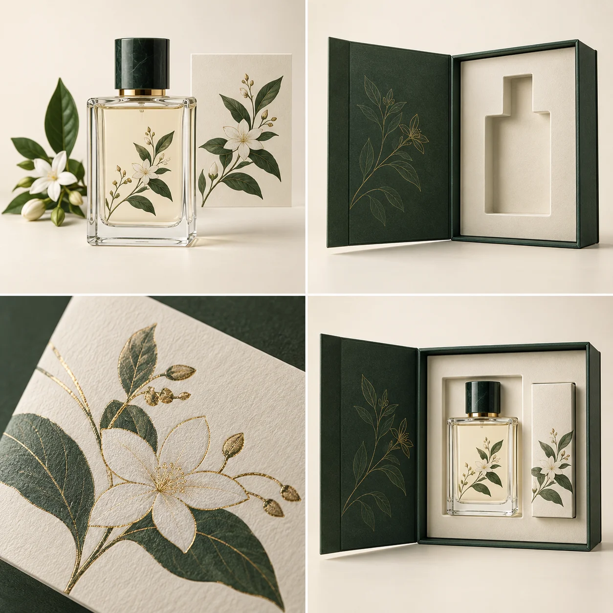 Four stages: Fragrance: structure and finishing