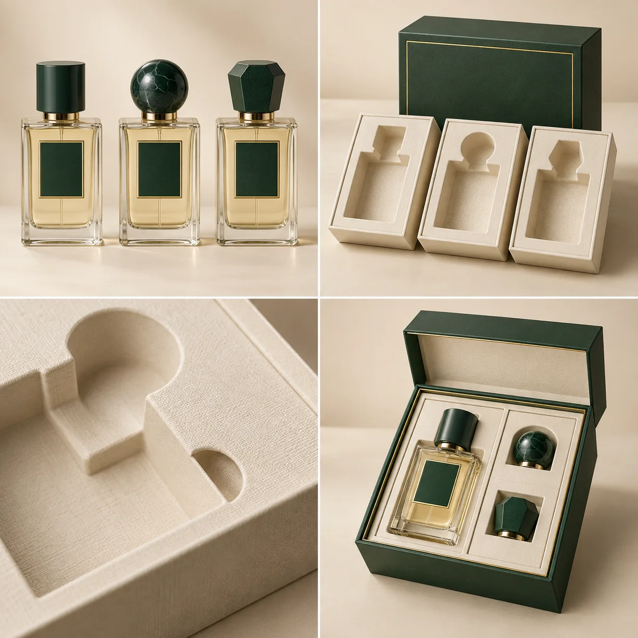 Illustrative concept: Perfume bottle insert concept