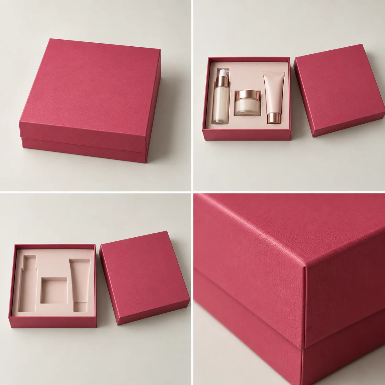 Illustrative concept: Coordinated skincare packaging concept