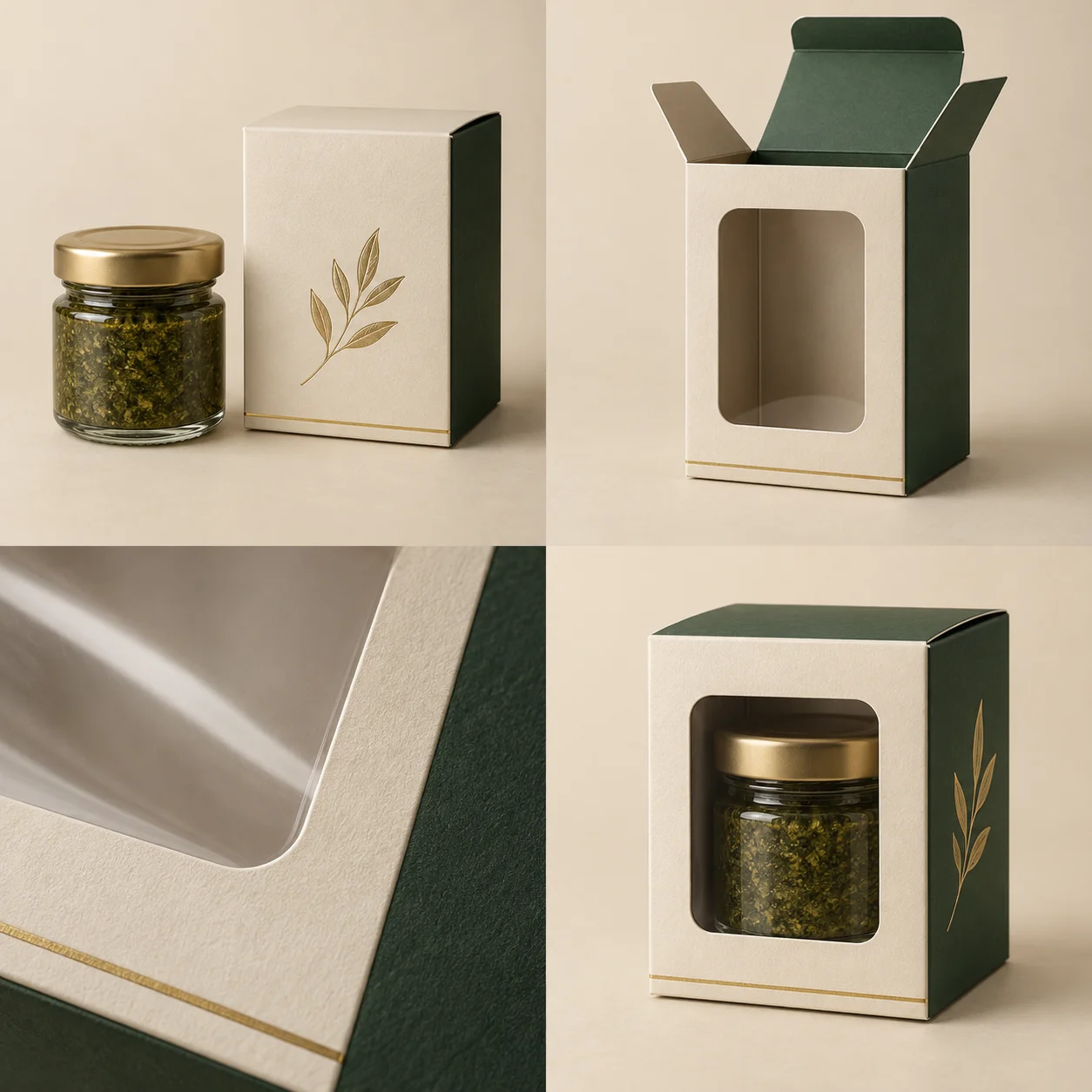 Illustrative concept: Die-cut window carton concept