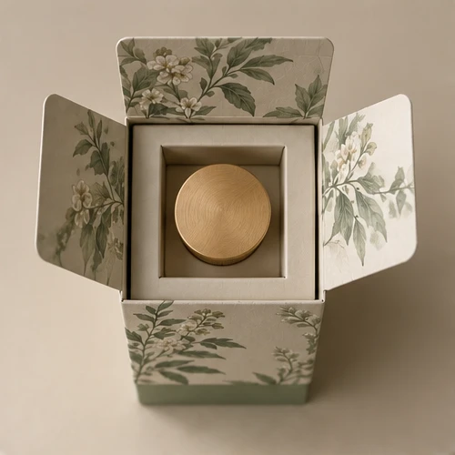 Skincare bottle folding carton