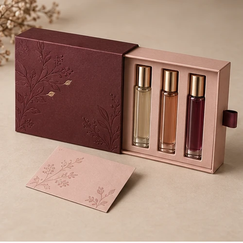 Travel fragrance trio — Drawer box