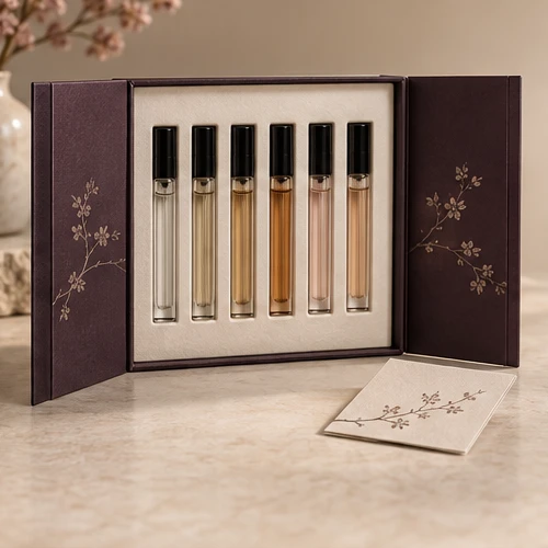 Perfume discovery library — Double-door box