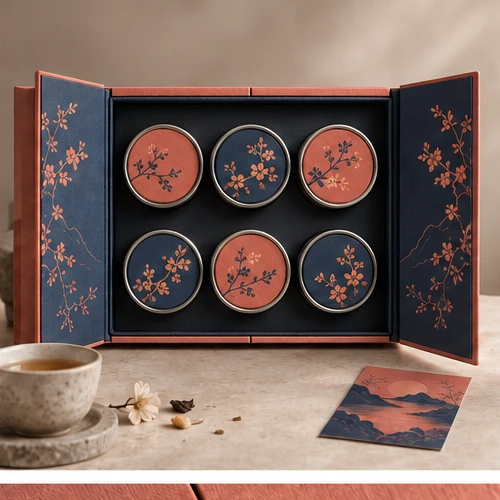 Tea origin discovery — Double-door box