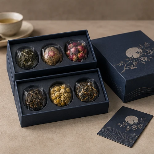 Festive tea tower — Two-tier lift-off box