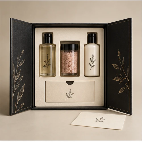 Wellness welcome kit — Double-door box