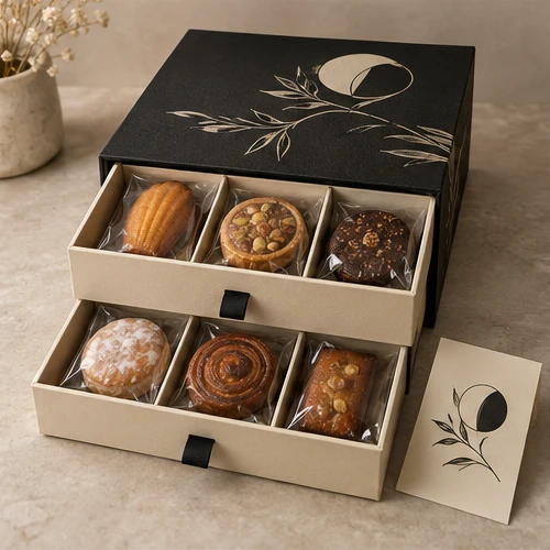 Pastry discovery library — Two-drawer box