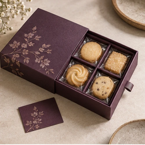 Shortbread pull-out gift — Drawer box