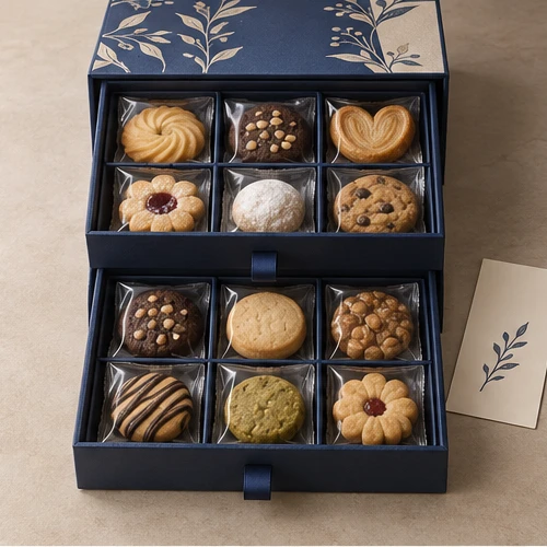 Celebration cookie cabinet — Two-drawer box