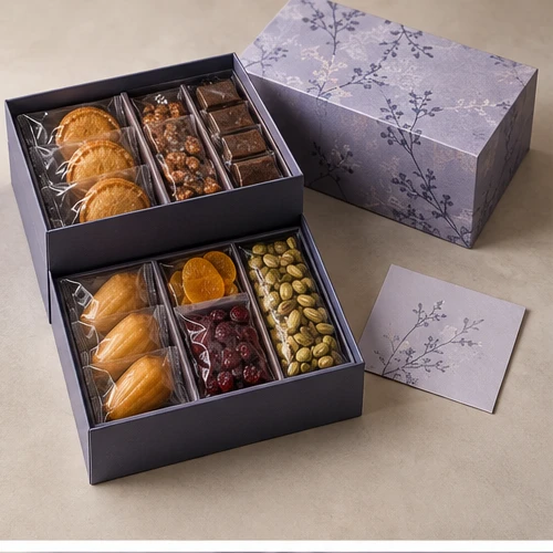 Seasonal food collection — Two-tier lift-off box