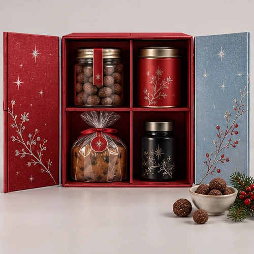 Christmas client gift — Double-door box