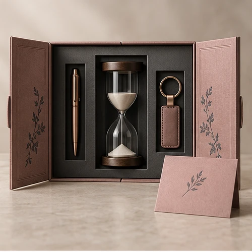 Milestone anniversary gift — Double-door box