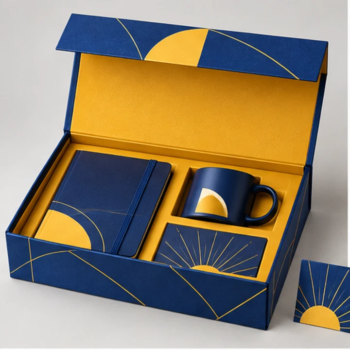 Employee welcome kit — Collapsible magnetic rigid box