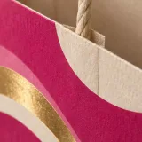 Custom tea sachets packaging — Twisted-paper handle bag — Paper & finish