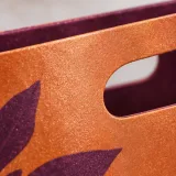 Custom wrapped chocolates packaging — Die-cut handle paper bag — Paper & finish