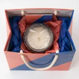 Custom candle jar packaging — Cord-handle paper bag — Interior & handles
