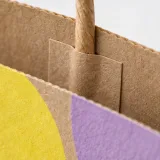 Custom reed diffuser packaging — Twisted-paper handle bag — Paper & finish