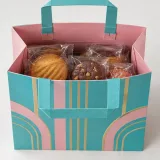 Wrapped cookies — Flat-paper handle bag