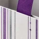Custom Christmas ornaments packaging — Ribbon-handle paper bag — Paper & finish