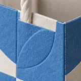 Custom honey jar packaging — Twisted-paper handle bag — Paper & finish