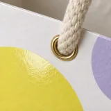 Custom sealed granola pouch packaging — Cord-handle paper bag — Paper & finish