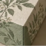 Custom skincare bottle folding carton packaging — Tuck-end carton — Material & finish