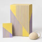 Custom skincare duo packaging — Crash-lock bottom carton — Closed set