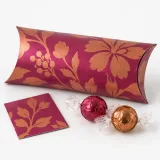 Custom wrapped chocolates packaging — Pillow carton — Closed set