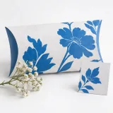 Custom silk scarf packaging — Pillow carton — Closed set