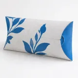 Custom silk scarf packaging — Pillow carton — Side / rear