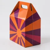 Custom soap bars packaging — Gable-top carton — Side / rear