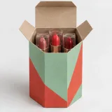 Lipstick trio — Hexagonal tuck carton