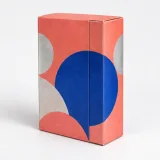 Custom stationery set packaging — Tuck-end carton — Side / rear
