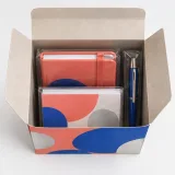 Custom stationery set packaging — Tuck-end carton — Product & insert