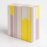 Custom Christmas ornaments packaging — Crash-lock bottom carton — Side / rear