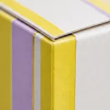 Custom Christmas ornaments packaging — Crash-lock bottom carton — Material & finish