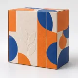 Custom honey jar packaging — Paperboard sleeve and tray — Side / rear