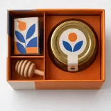 Custom honey jar packaging — Paperboard sleeve and tray — Product & insert