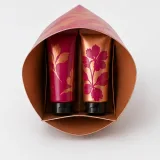 Custom hand cream duo packaging — Pillow carton — Product & insert