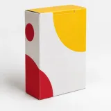 Custom sealed granola pouch packaging — Tuck-end carton — Side / rear