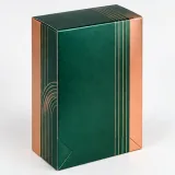 Custom travel accessories packaging — Crash-lock bottom carton — Side / rear