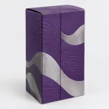 Custom tumbler packaging — Window tuck carton — Side / rear