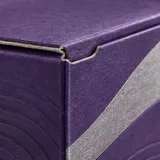 Custom tumbler packaging — Window tuck carton — Material & finish