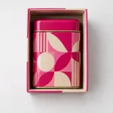 Custom tea tin packaging — Paperboard sleeve and tray — Product & insert