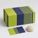 Custom skincare duo packaging — Four-flap shipping carton — Closed set