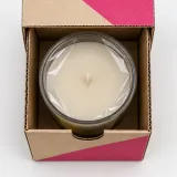 Custom candle jar packaging — Corrugated sleeve and tray — Product & insert