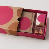 Stationery set — Corrugated sleeve and tray