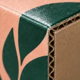 Custom hand cream duo packaging — Corrugated sleeve and tray — Material & finish