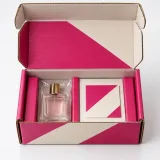 Miniature fragrance — Roll-end mailer