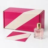 Custom miniature fragrance packaging — Roll-end mailer — Closed set